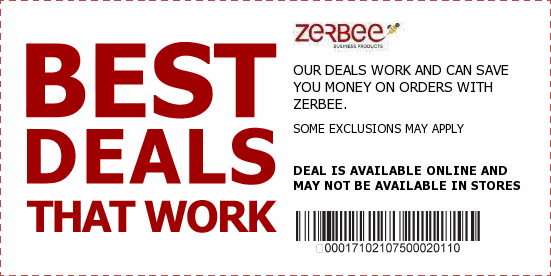 Zerbee Business Products Coupons