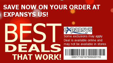 eXpansys Coupon Code